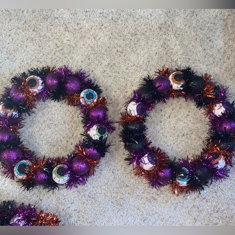 Halloween Wreaths- Purple